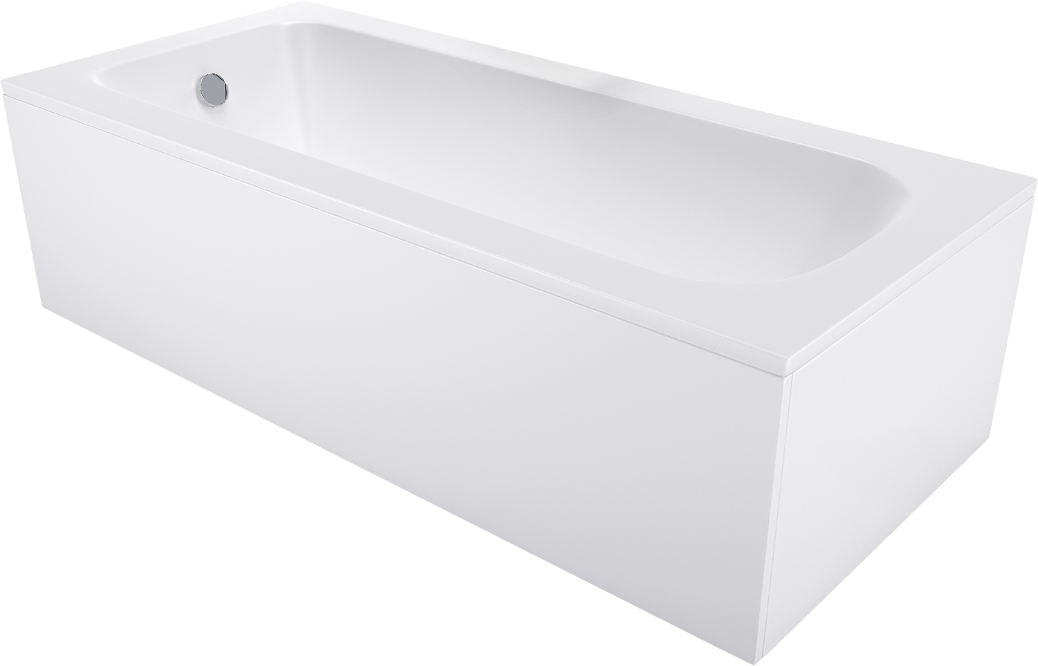 Mexen Vega wanna prostokątna 180 x 80 cm z obudową, biała - 55011808000X