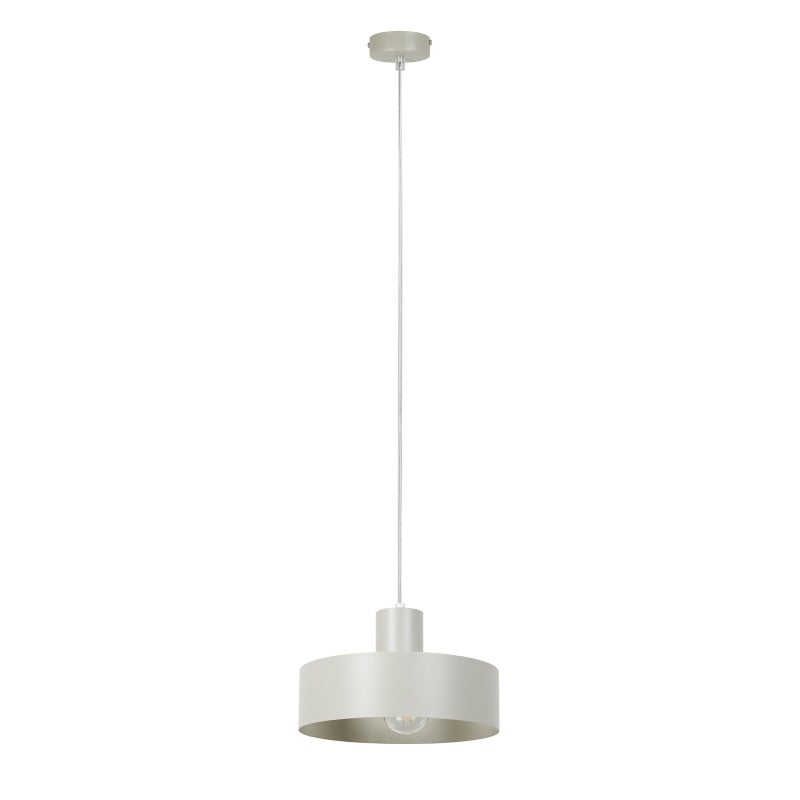 Lampa wisząca RIF jasno-szara 1 x E27 x 15W wym: 90 x 25 x 25 cm Sigma Lighting