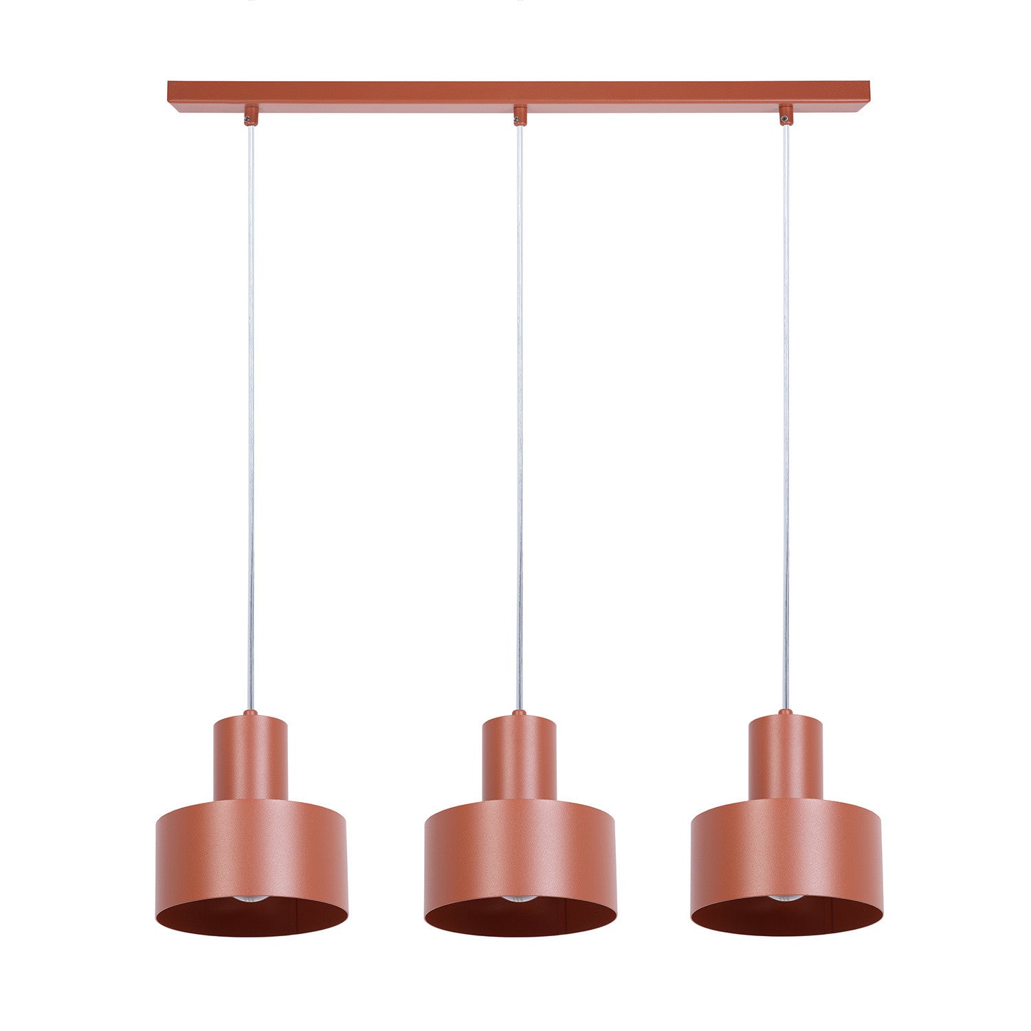 Lampa wisząca RIF ceglana 3 x E27 x 15W wym: 70 x 67 x 15 cm Sigma Lighting