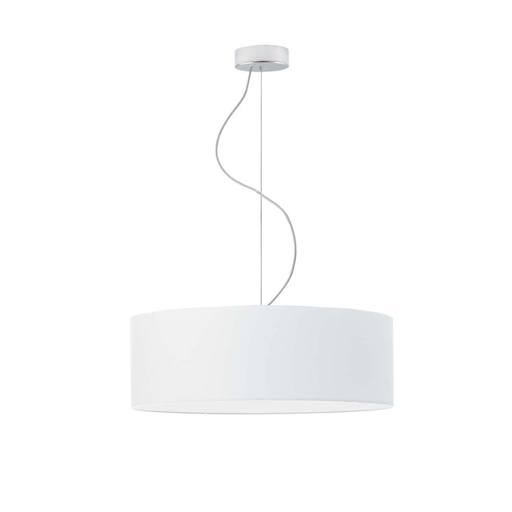 Lampa sufitowa żyrandol lampa wisząca z abażurem walec 50 cm BLUES