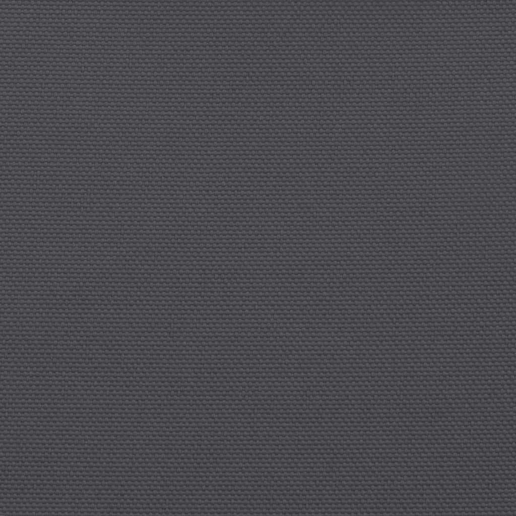 Żagiel przeciwsłoneczny prostokątny z tkaniny Oxford, 2x3m, antracyt
