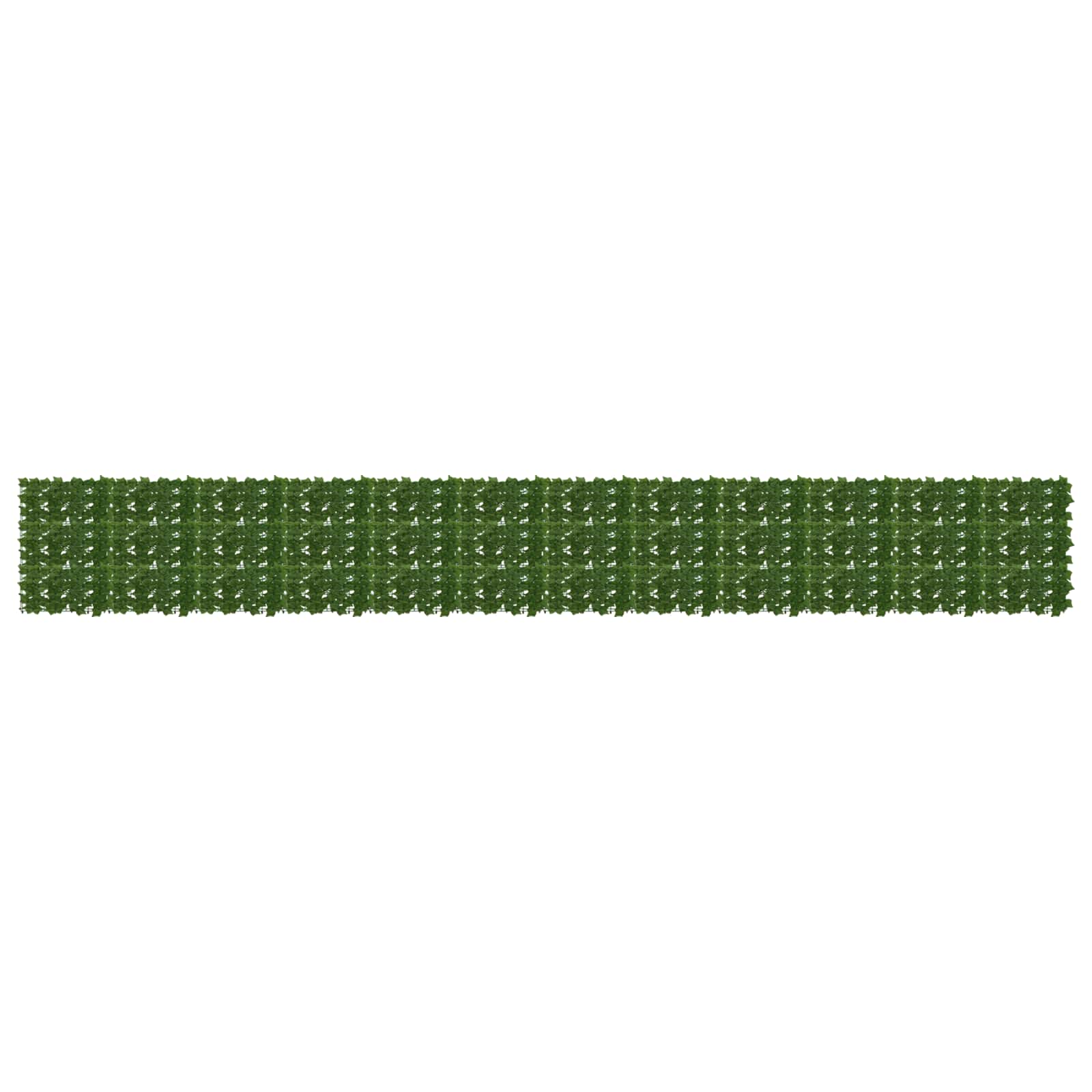 Parawan balkonowy z liśćmi zielony 600 x 75 cm vidaXL