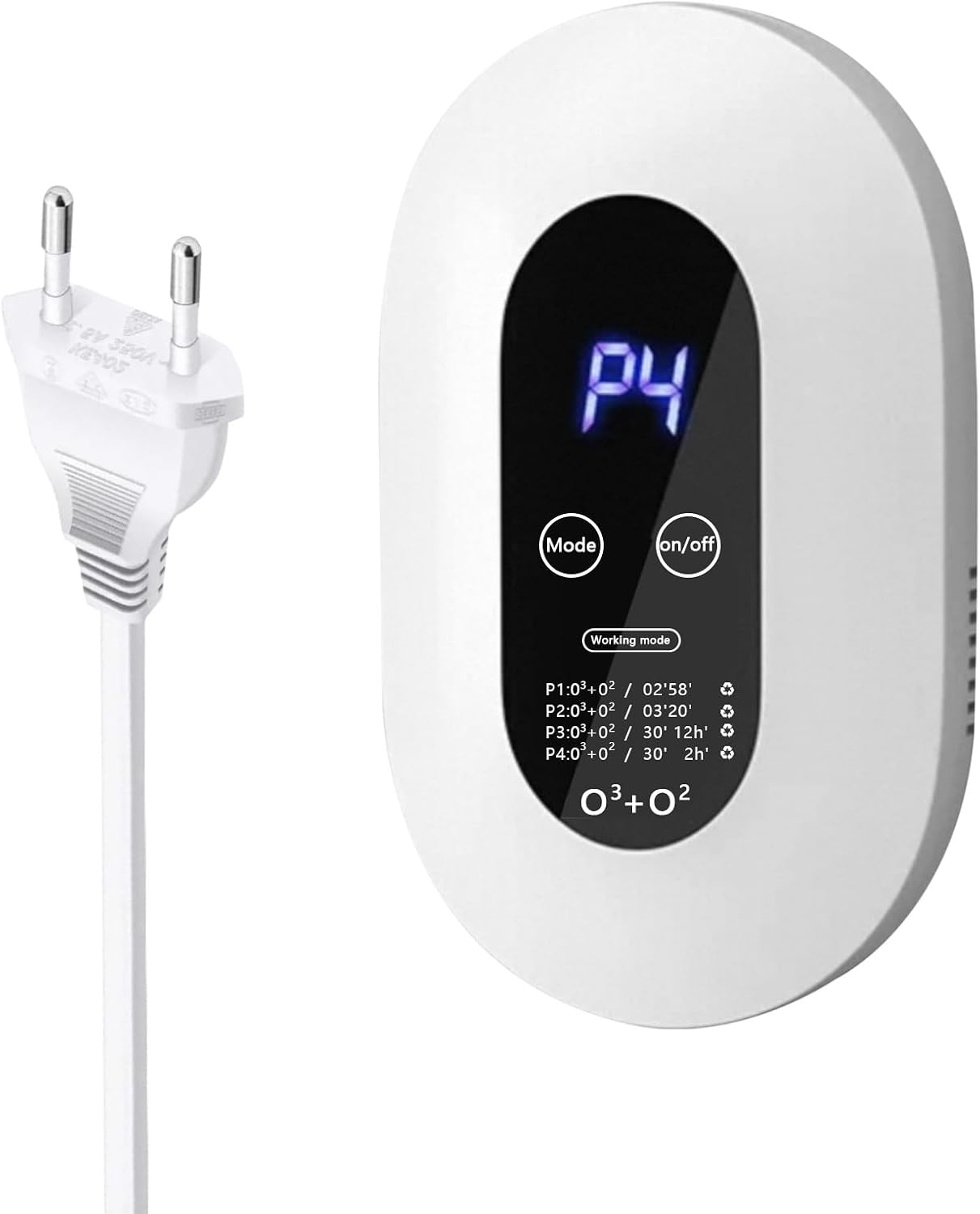 Oczyszczacz powietrza, mini odświeżacz powietrza, cichy i energooszczędny generator jonów powietrza, skutecznie zwalcza alergie