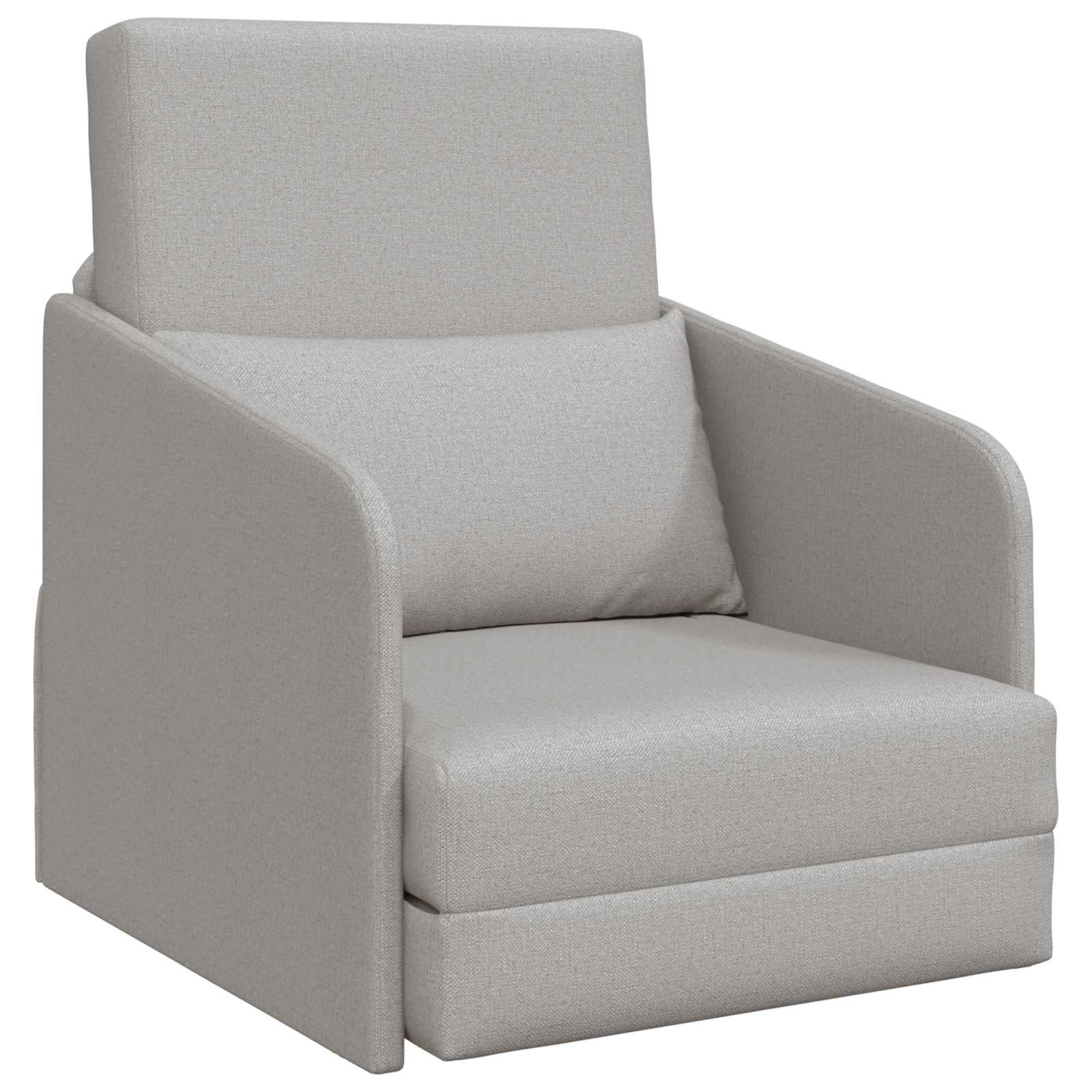 Sofa Bed Szary chmur 65 x 80 x 83 cm tkanina