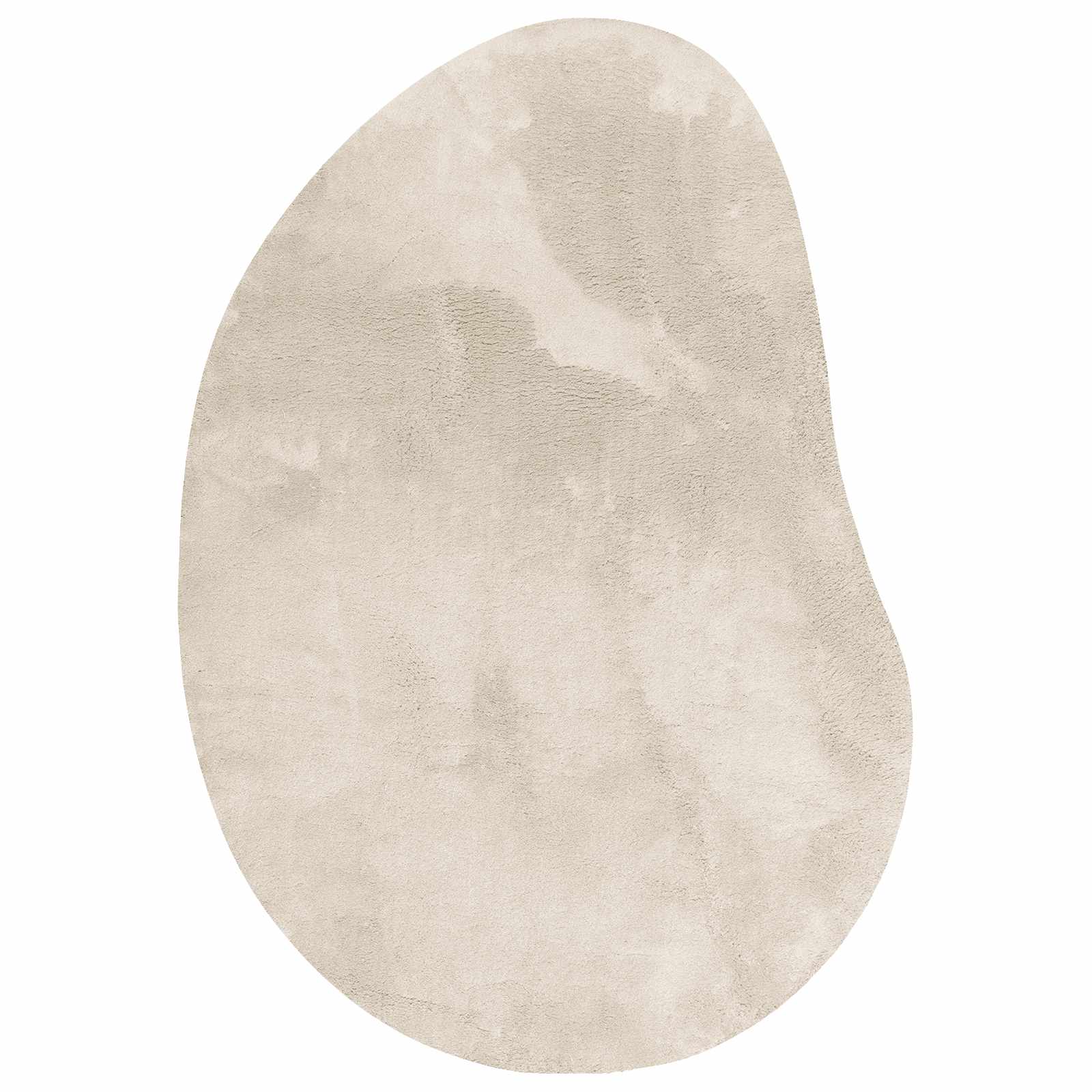 Tapetes de área HUARTE Bege 80 x 150 cm Poliéster