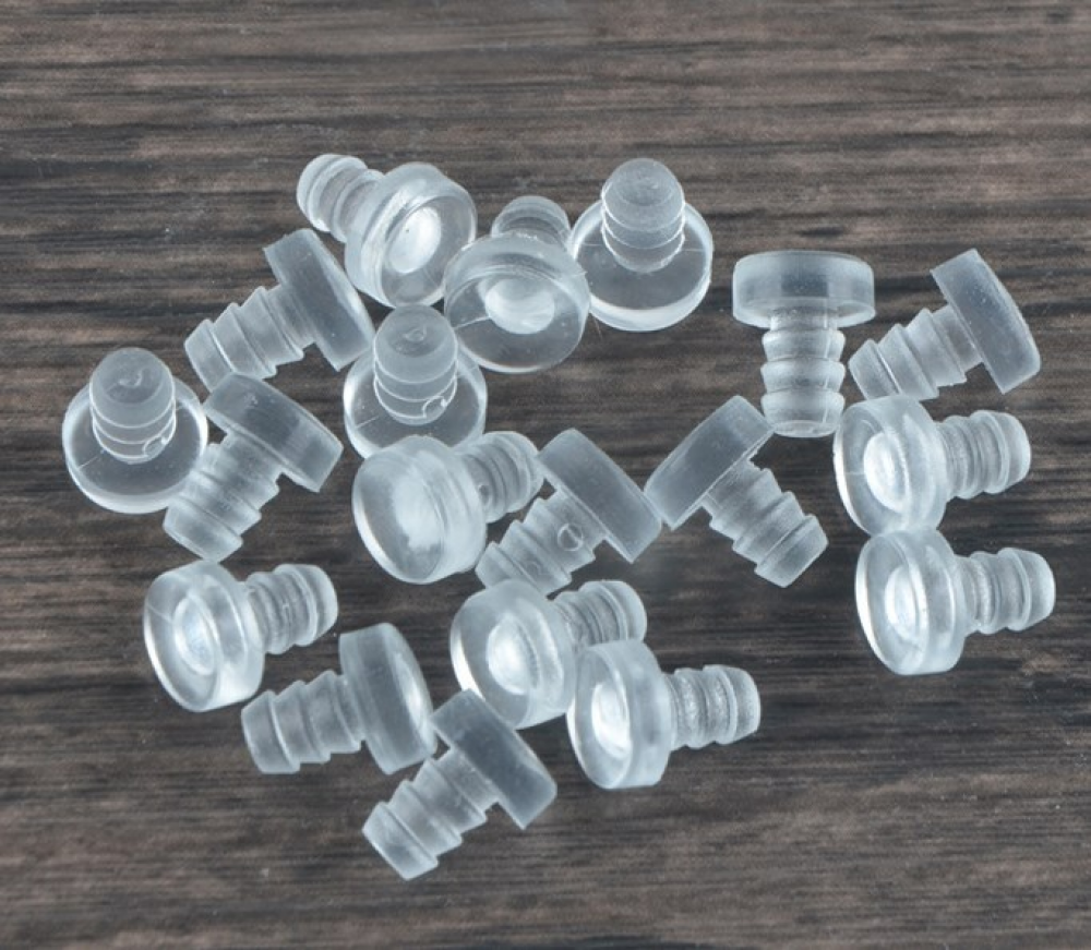 8,5mm 20x Amortyzator do drzwi ogranicznik silikonowy przezroczysty odbojnik meble szafa kuchnia