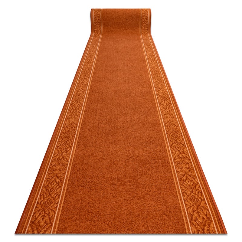 CHODNIK PODGUMOWANY ST.TROPEZ rudy 84 RAMKA PRZECIERANY antypoślizgowy 100cm 100x1150 cm