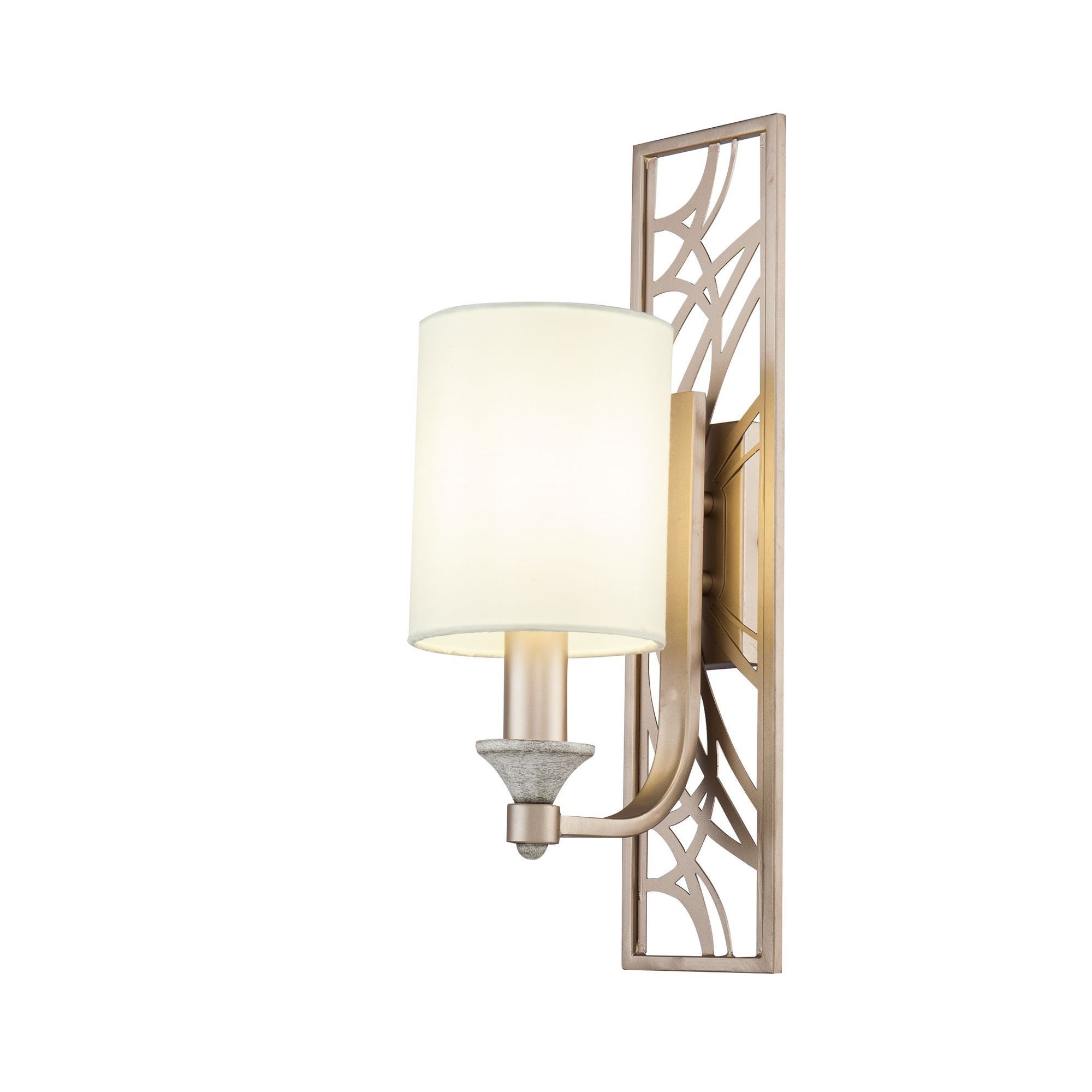 Lampa ścienna klasyczna z abażurem Vittoria Maytoni H005WL-01BG