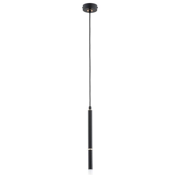Lampa wisząca DESTO czarno-złota 1 x G9 x 10W wym: 85 x 8 x 8 cm Alfa