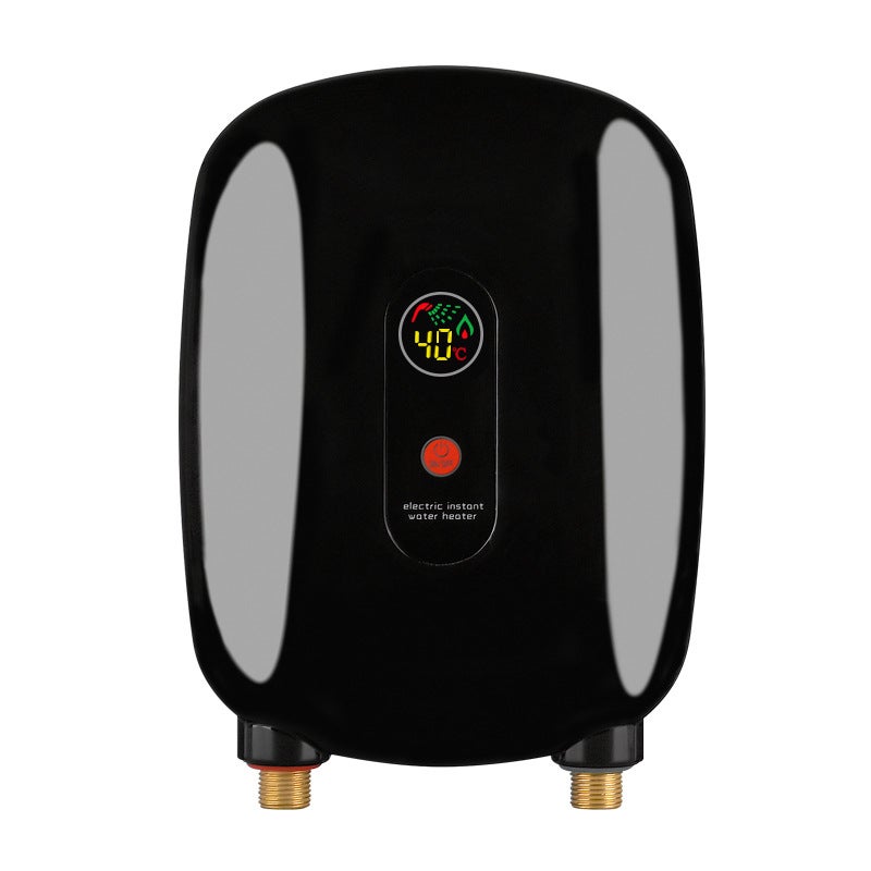 Elektryczny podgrzewacz wody, miniaturowy elektryczny podgrzewacz wody bez zbiornika o mocy 3000 W z ekranem LCD, odpowiedni do zlewu kuchennego, czar
