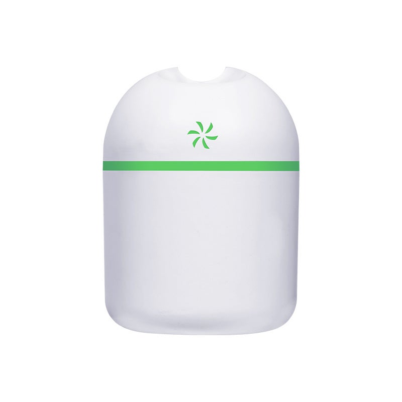 Nawilżacz powietrza, mini nawilżacz ultradźwiękowy z 2 regulowanymi trybami mgiełki, portem USB, wyjątkowo cichą pracą, automatycznym wyłączaniem