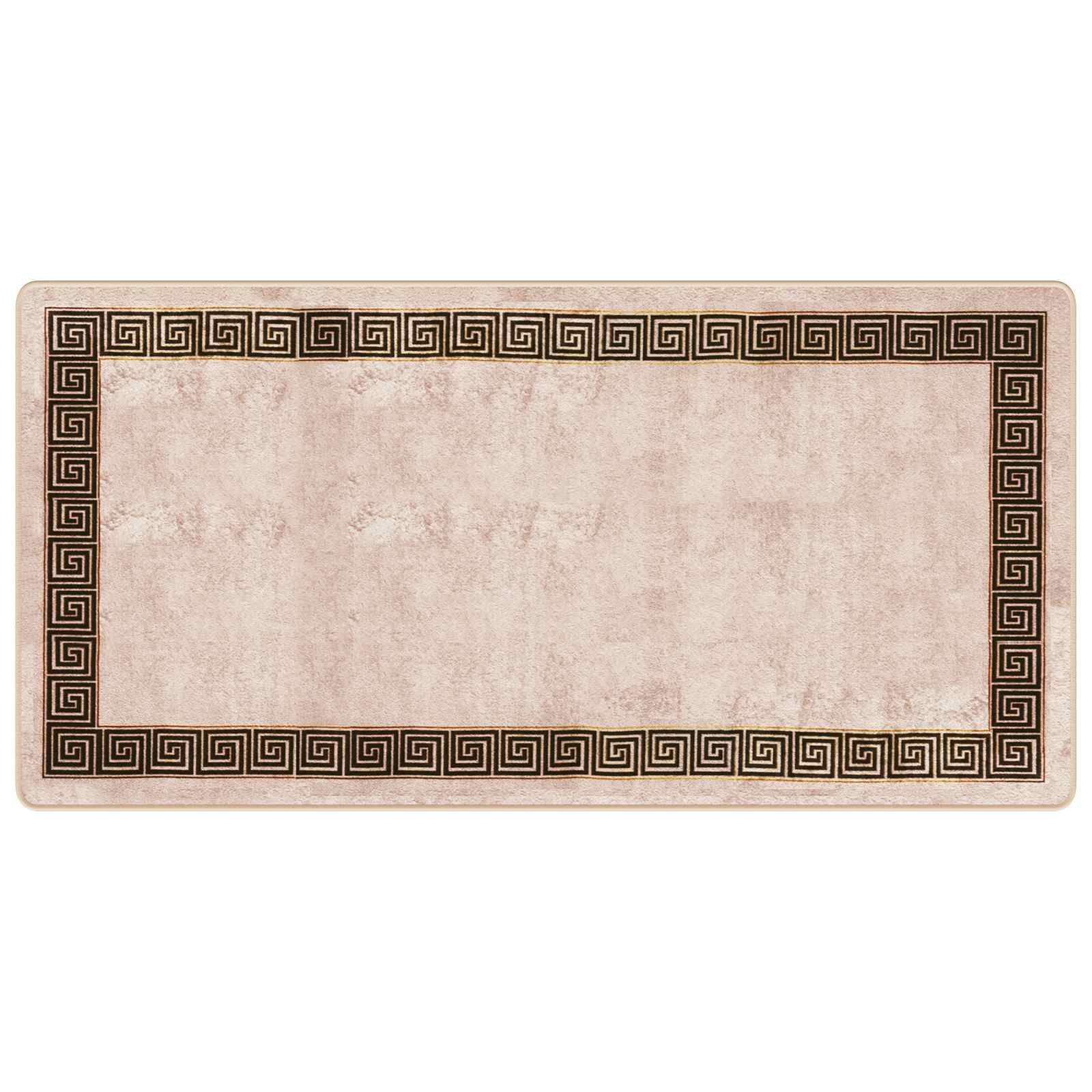 Chodnik dywanowy MARSA Czarny 100 x 200 cm Poliester i PVC