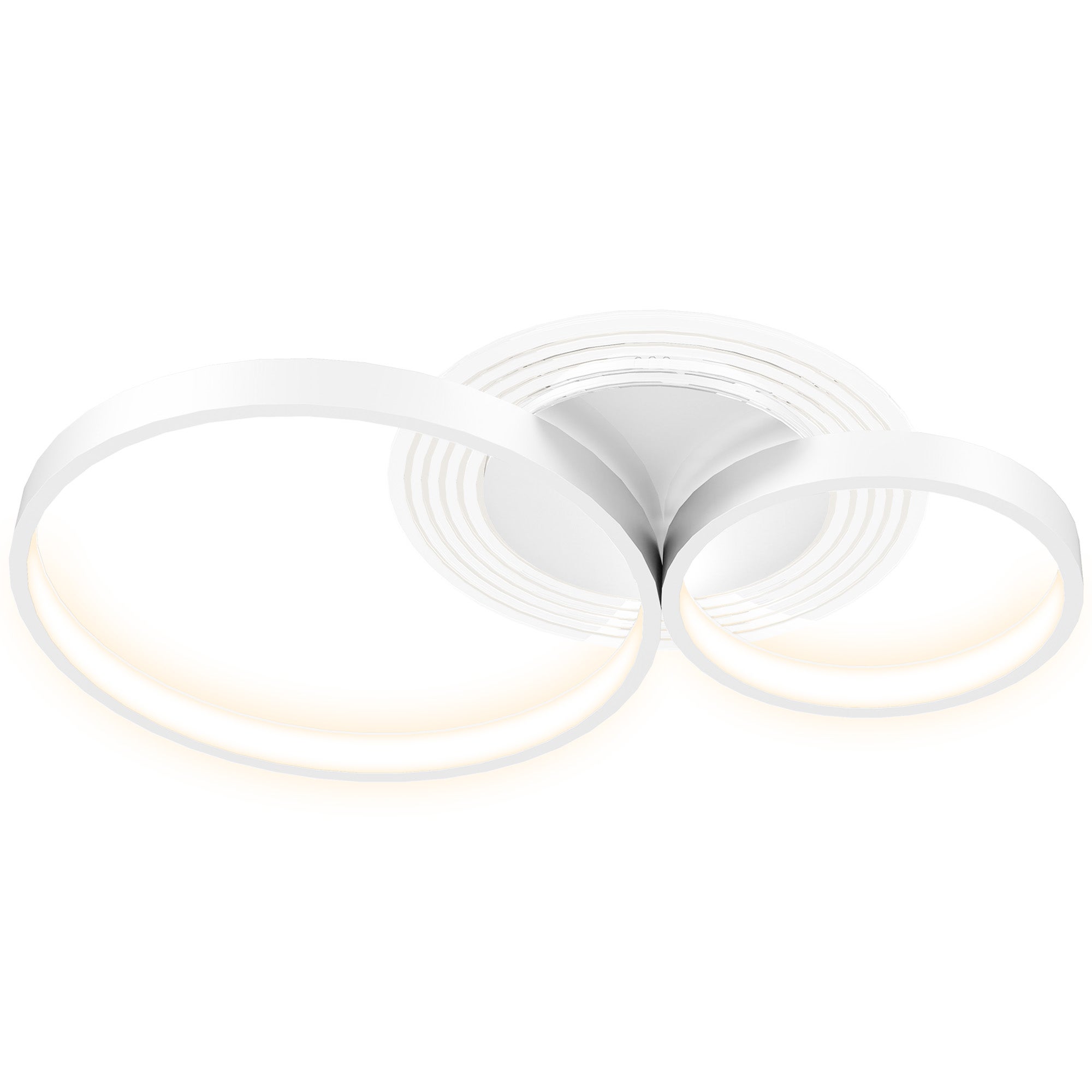 Oświetlenie sufitowe LED 40W 3000K/4000K/6500K do sypialni, salonu, kuchni i jadalni, białe