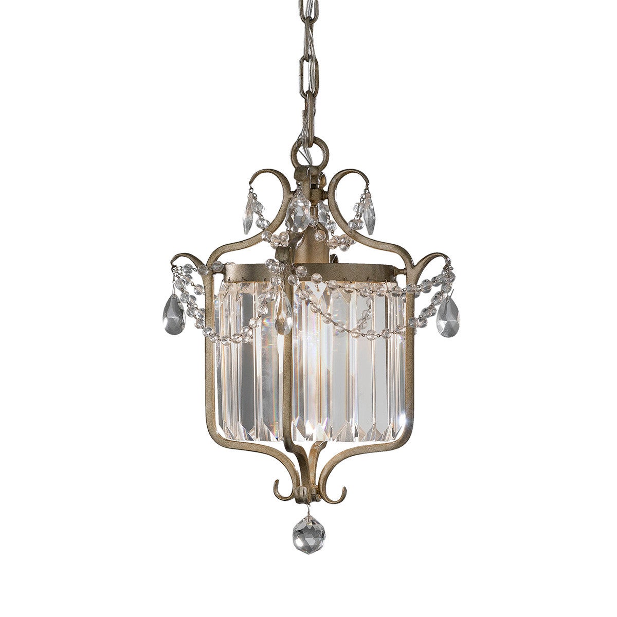 Lampa wisząca płatki srebra Gianna 1xE27 60W Feiss