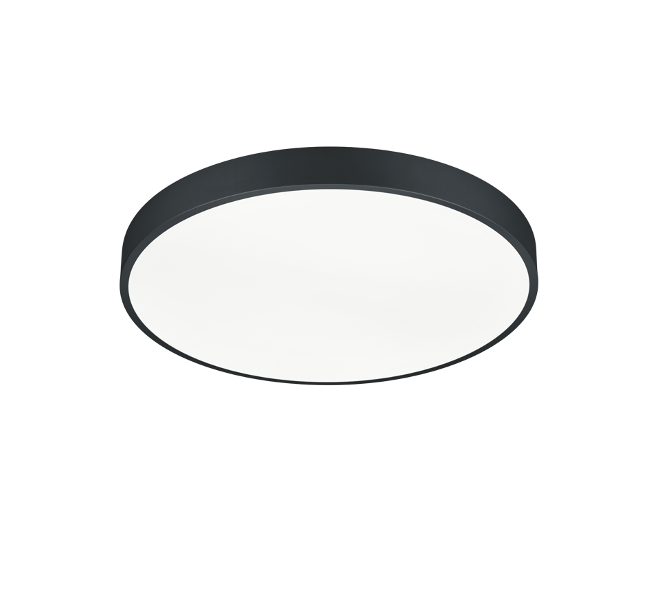 Plafon lampa sufitowa nowoczesna wbudowany LED WACO czarny Trio 627415032