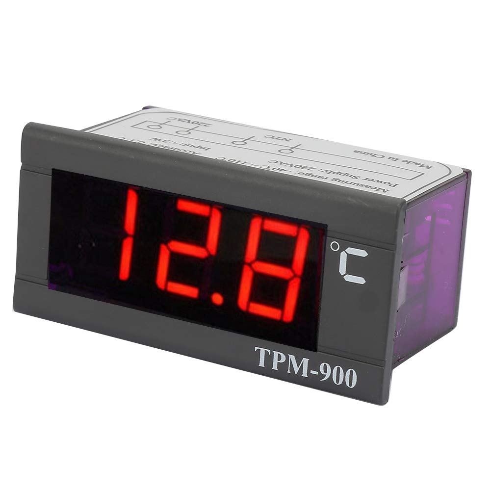 Cyfrowy regulator temperatury, cyfrowy regulator temperatury, cyfrowy regulator temperatury TPM-900 220 V z panelem LED i czujnikiem