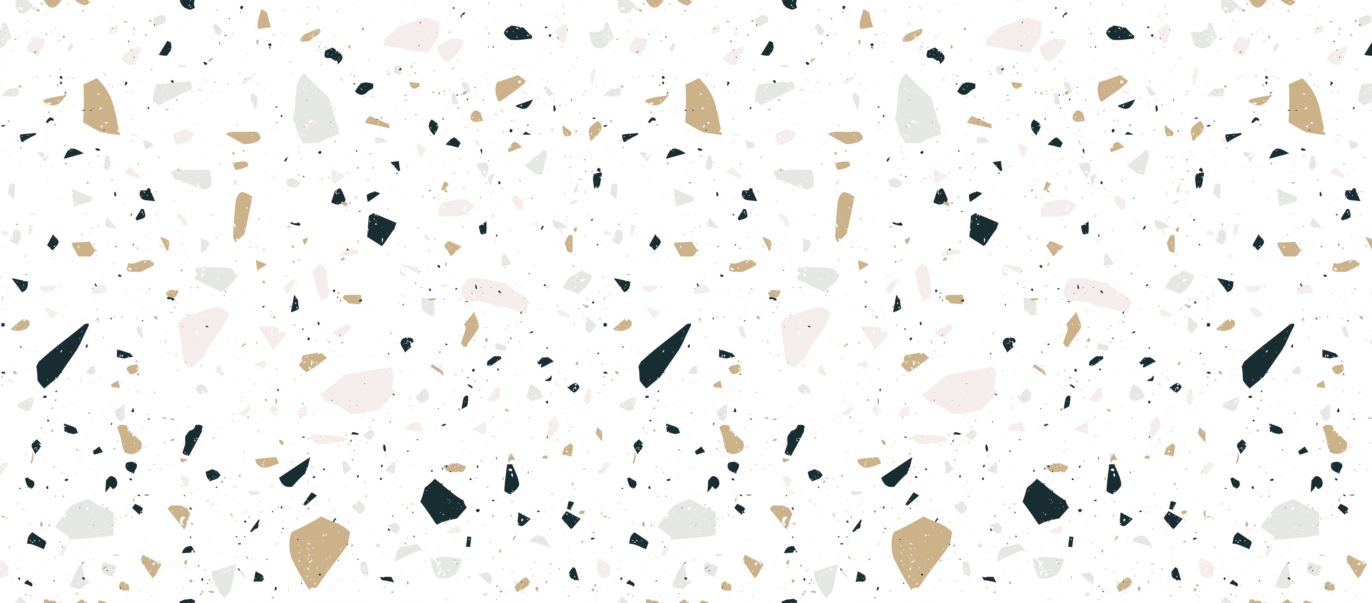 Dywan winylowy Terrazzo Aquiles 66x150 cm - antypoślizgowa wykładzina PVC z gładkim nadrukiem, winylowa wykładzina do kuchni lub salonu, zmywalna