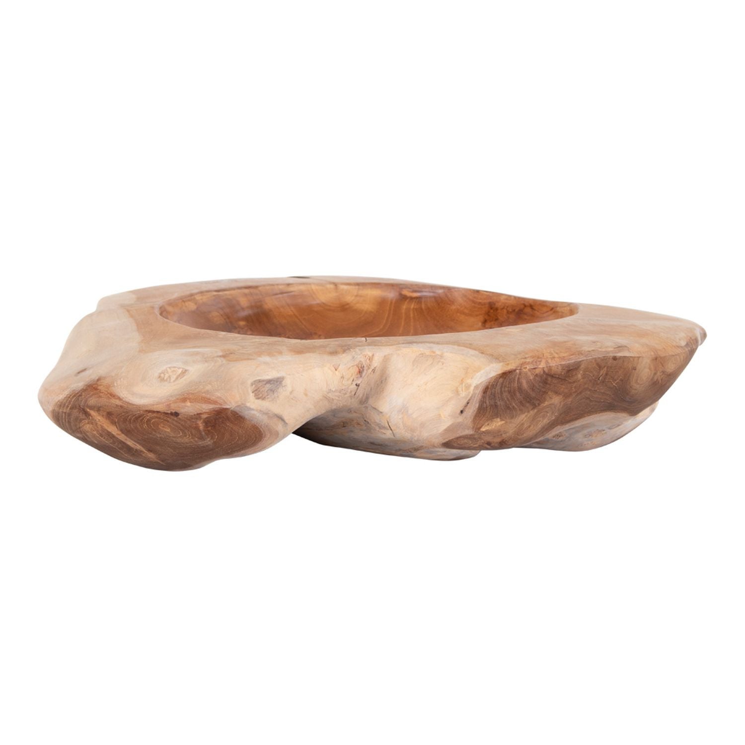 Teak bowl Ø 40 x 12 cm