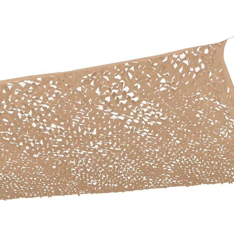 Voile d'ombrage rectangulaire Design ombrière Camouflage 3x4 MSablevoile d'ombrage carrée beżowyStore rectangulaire à motyw camouflage, toile d'ombrag