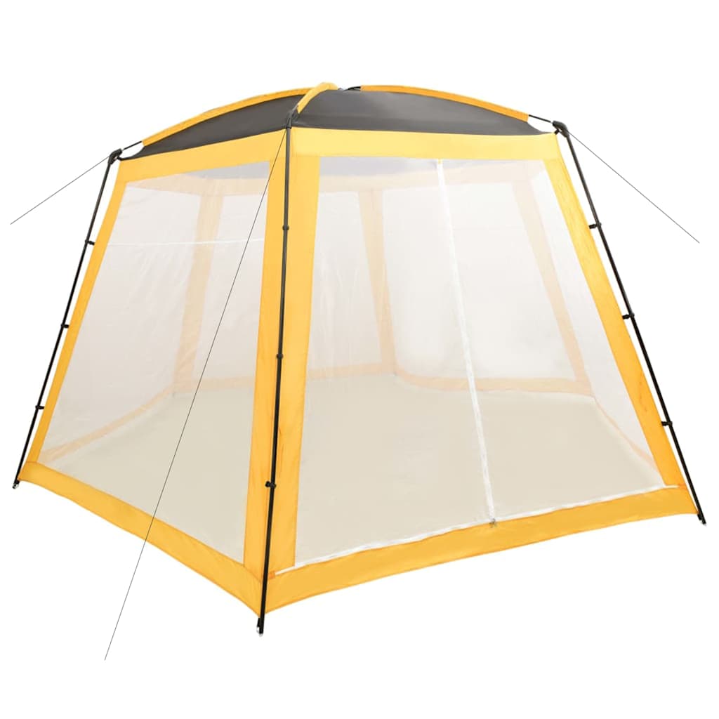 Namiot 180 g/m² Stalowy 500x433 cm Żółty