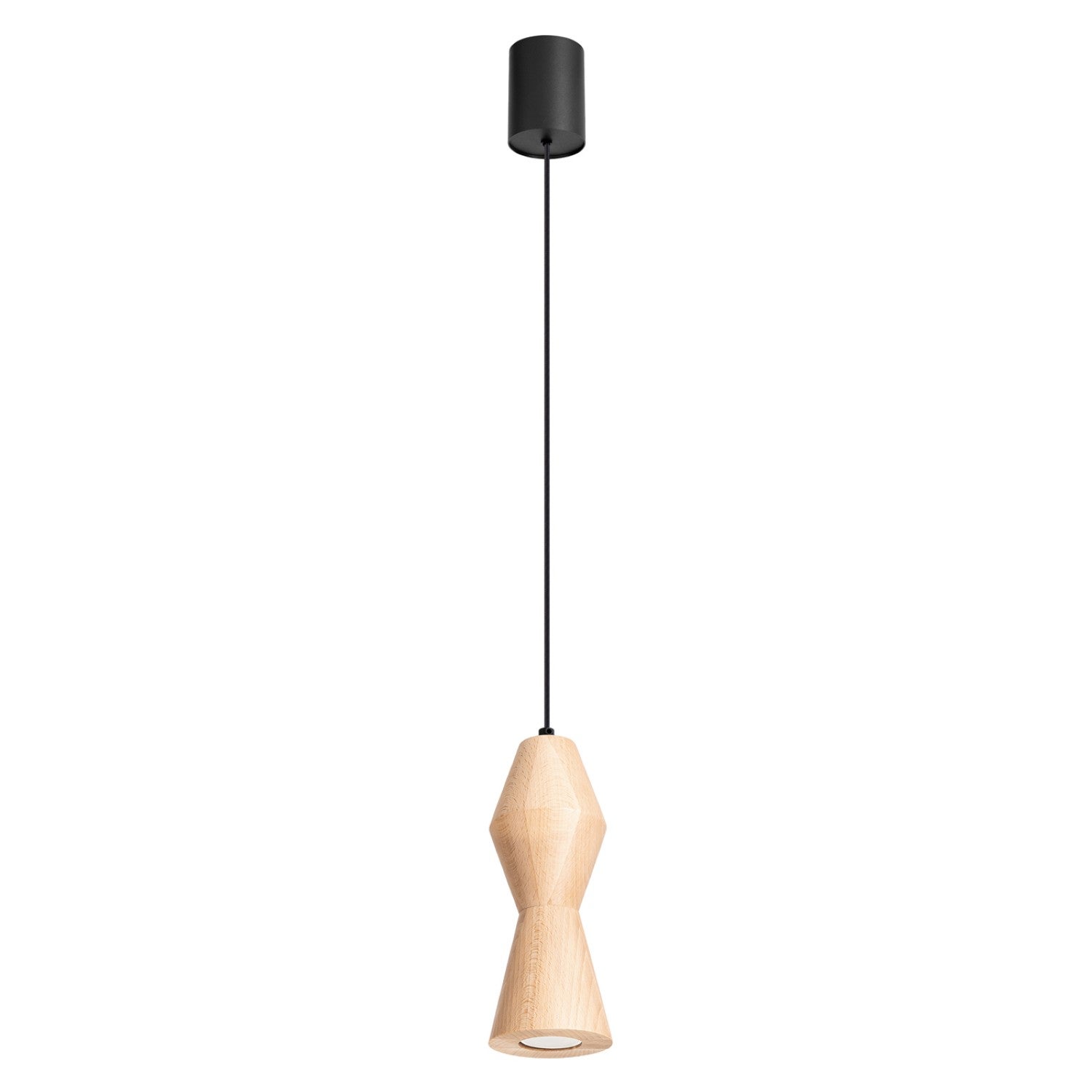Lampa wisząca KUBBE mała R, skandynawska - 10x10x200cm Sollux
