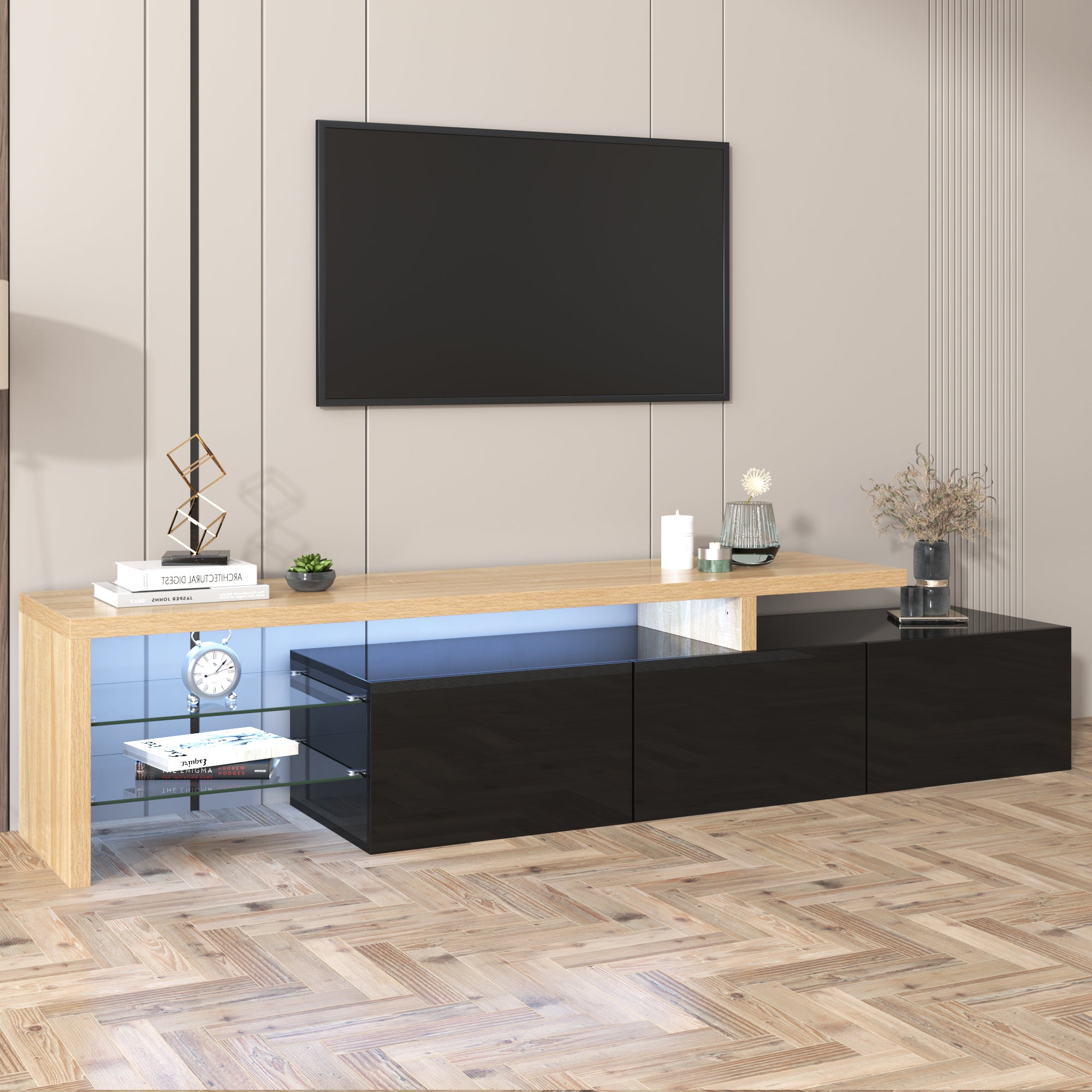 Modułowy zestaw mebli ogrodowych ze stali ocynkowanej z dekoracją linową - 4 miejsca - 1 sofa, 2 fotele i 1 stolik kawowy - beżowy