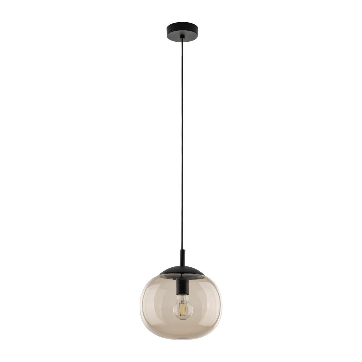 TK Vibe 30cm Kula Wisząca Lampa Sufitowa Topaz 1xE27