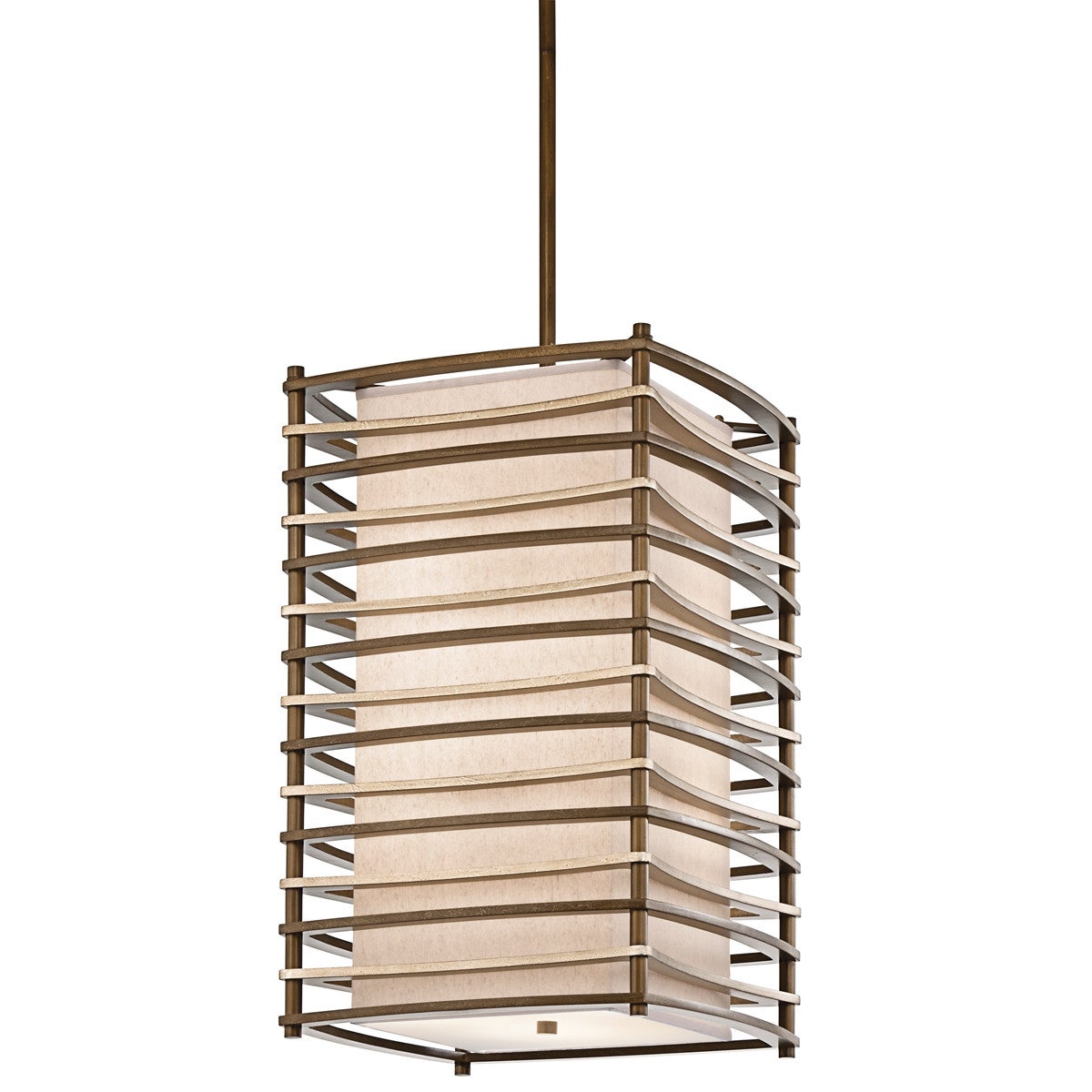 Lampa wisząca ciepły brąz Moxie 4xE27 100W Kichler