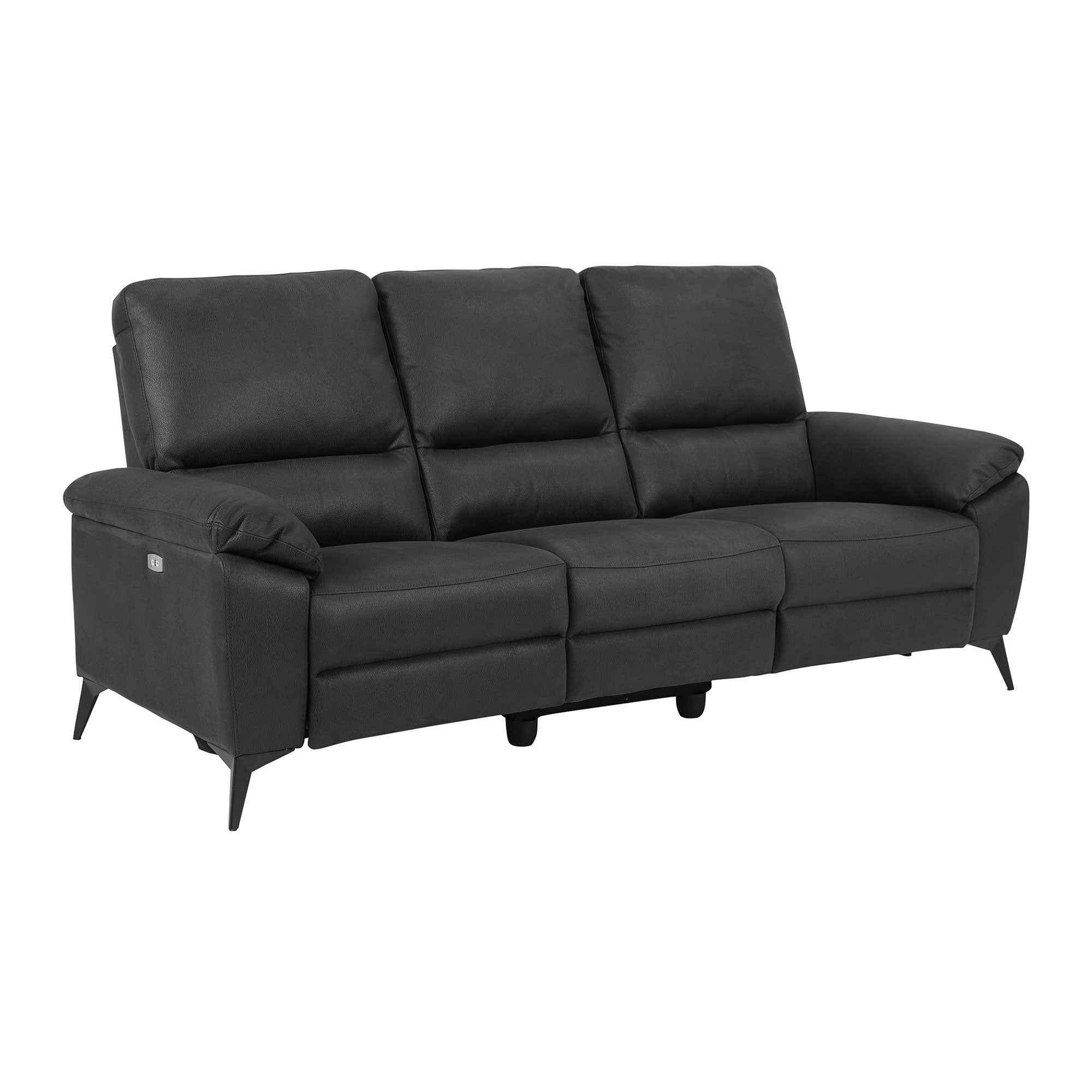 Rie Sofa 3-miejscowy rozkładany elektrycznie, szary.