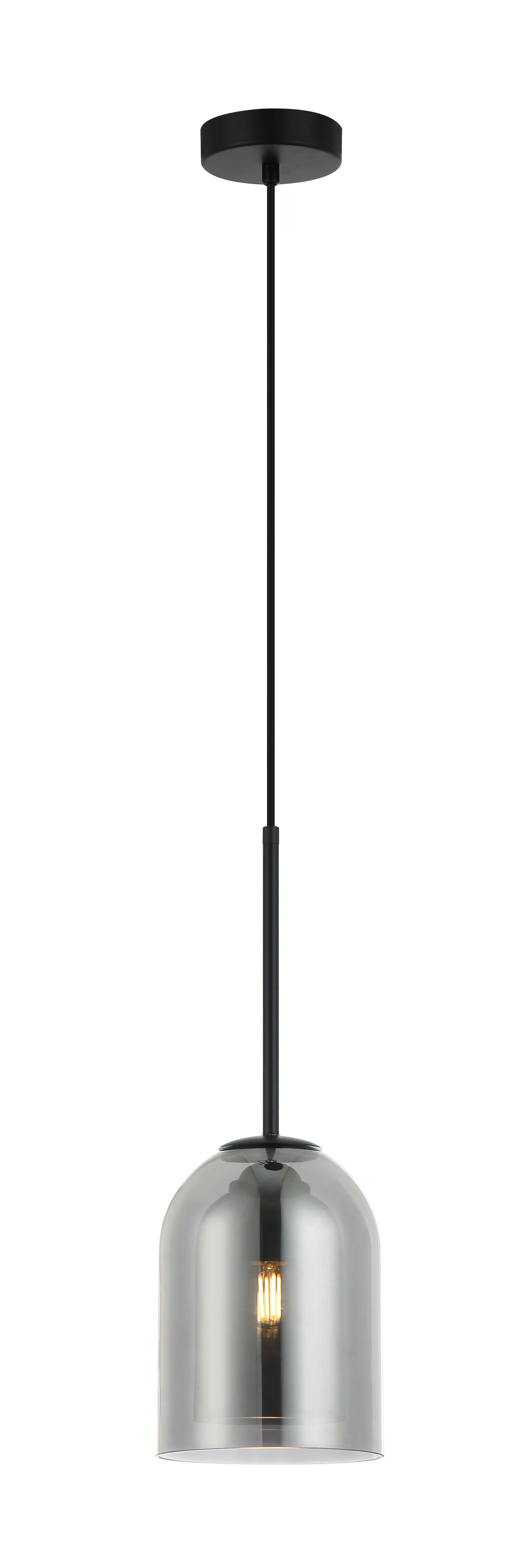 Lampa wisząca Light Prestige Elaris dymny 1 x E27 1 szt.