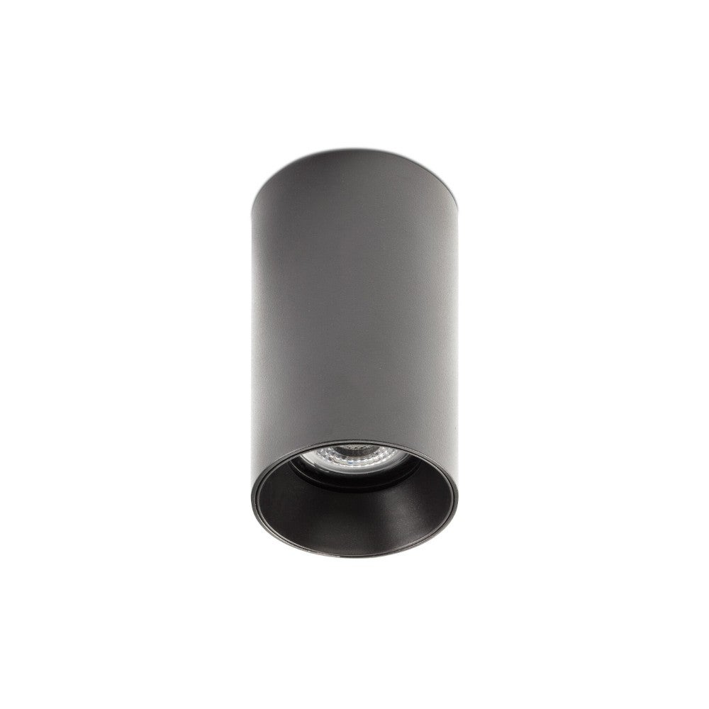 Faro Barcelona - Lampa sufitowa Stan GU10 max 5W - Metal malowany, montaż sufitowy, żarówka nie jest dołączona - Czarny