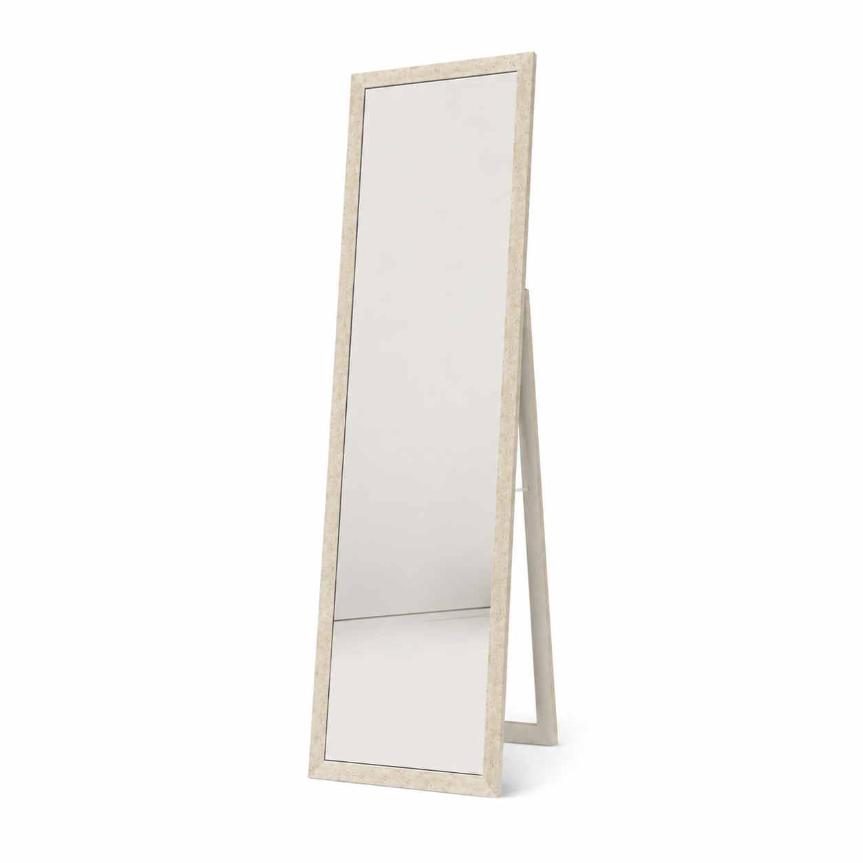 Lustro stojące SLIM dąb 39,8 × 159,8 cm w ramie imitującej drewno