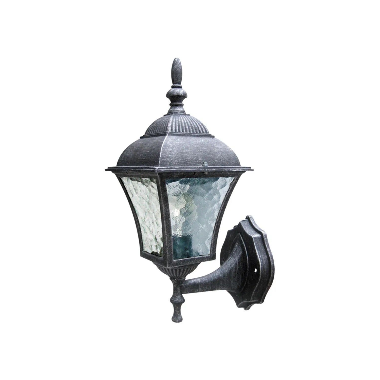 Kinkiet zewnętrzny Toscana srebrny antyczny 1xE27x60W wym:37x14,5x20cm IP43 Rabalux