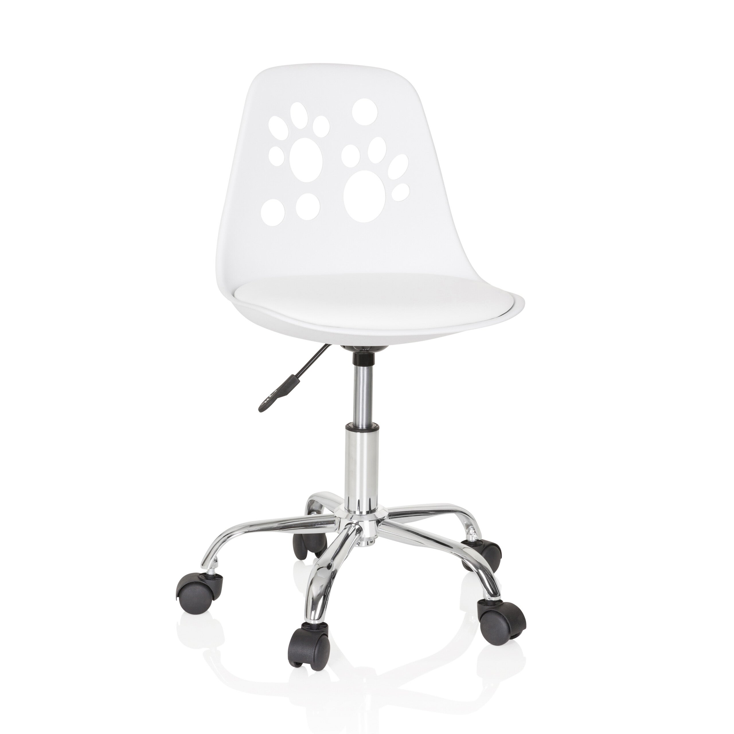 Krzesło obrotowe dla dzieci FANCY I Biały hjh OFFICE