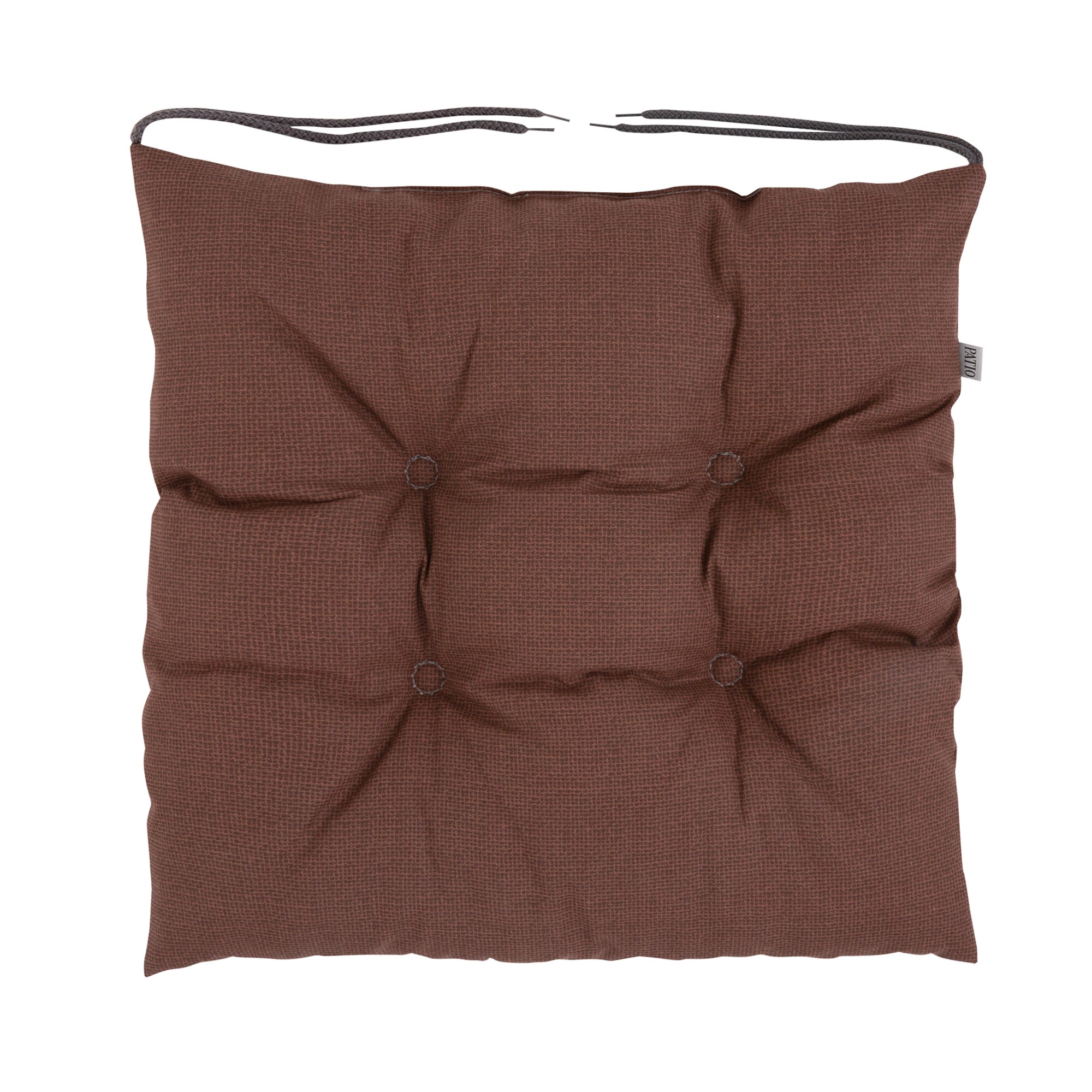 Poduszka na siedzisko Margarita Sitz 38 x 38 cm brązowy PATIO