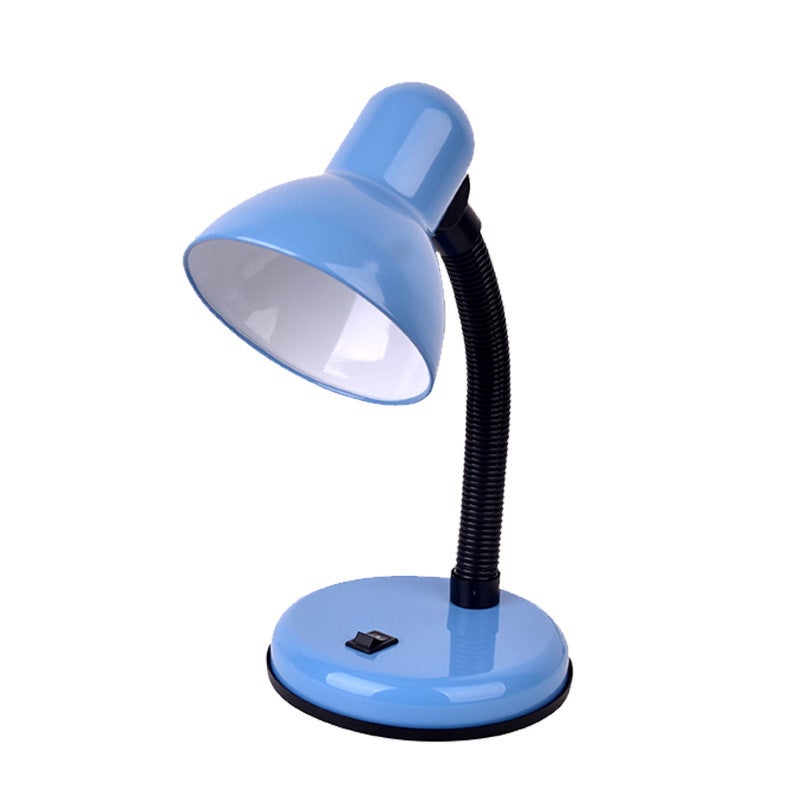 Lampa klipsowa U z podstawą kompatybilna z LED elastyczne ramię z kablem i przełącznikiem Wykonana z metalu Odpowiednia do pokojów dziecięcych