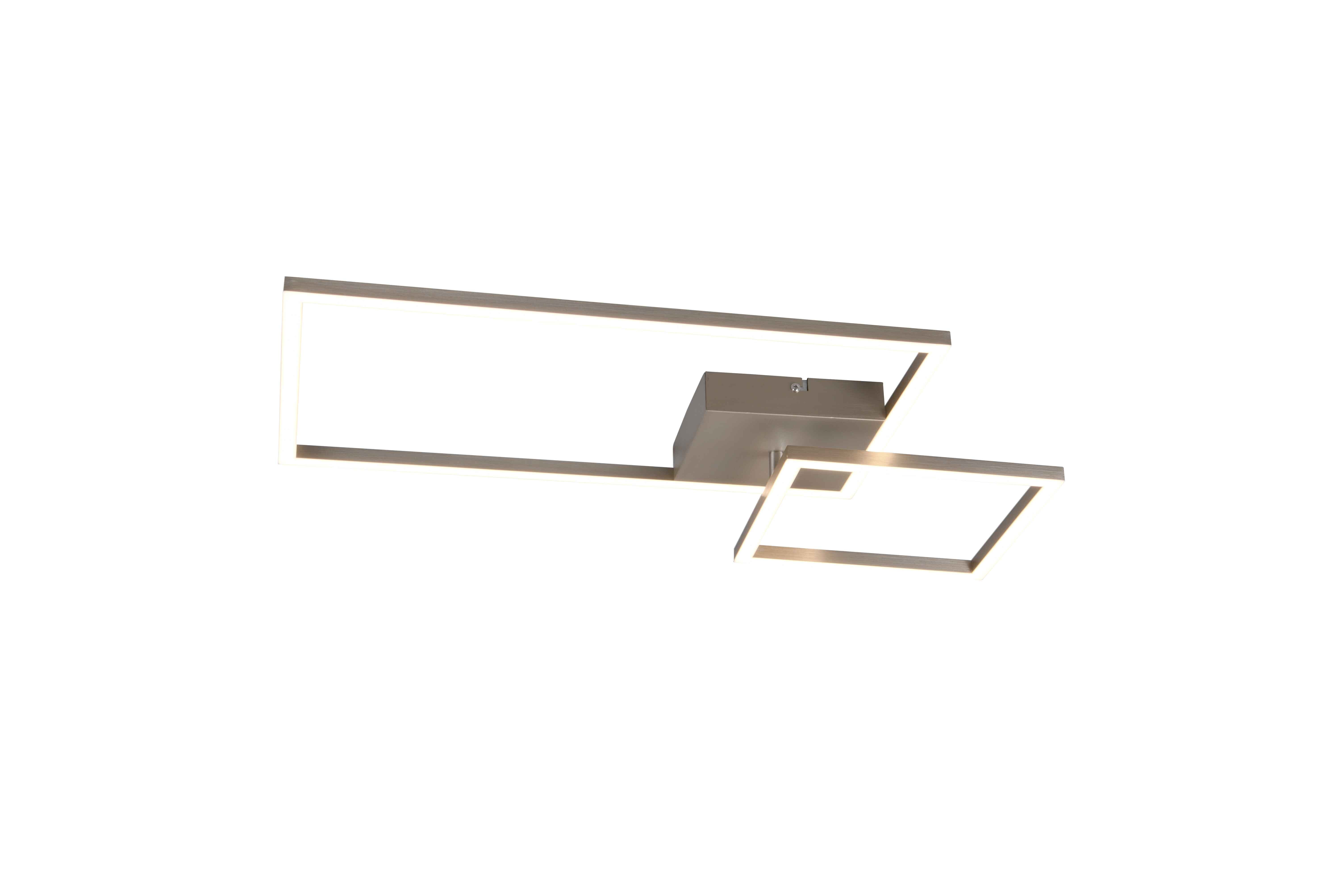 Lampa sufitowa nowoczesna wbudowany LED PADELLA srebrny RL R62642407