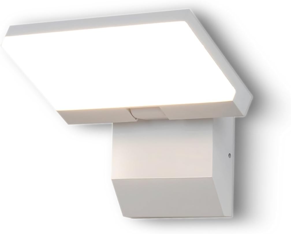 Kinkiet spiralny LED 10 W – ciepła biel – nowoczesny design do użytku wewnątrz i na zewnątrz