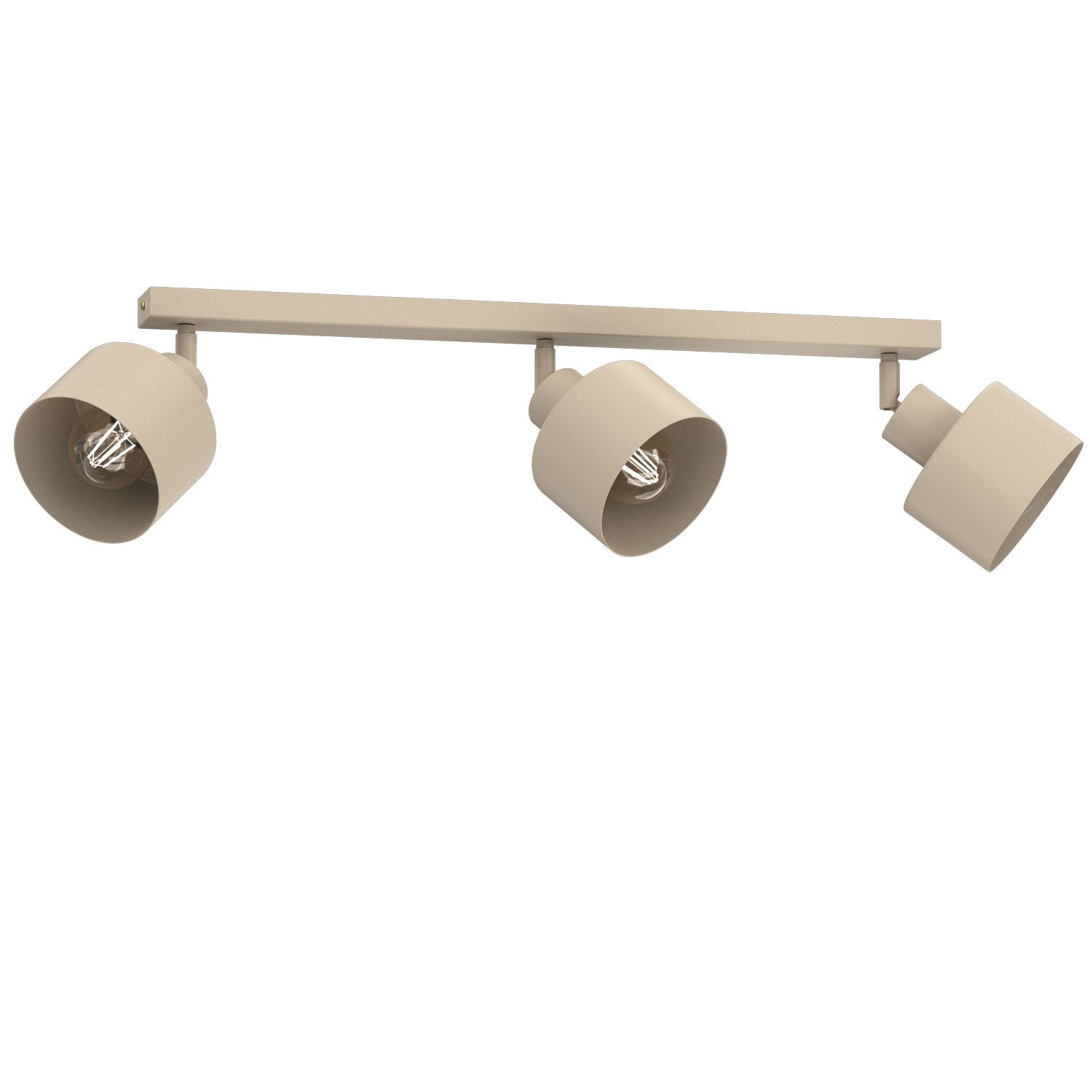 Lampa wisząca Parkla beżowy 3xE27x15W metal wym:20x80x12cm IP20 Luminex