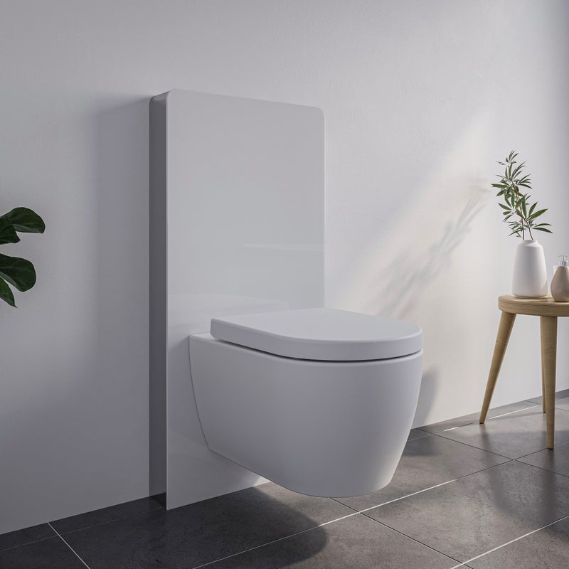Bernstein Zestaw WC moduł sanitarny + miska wc + deska soft close + mata