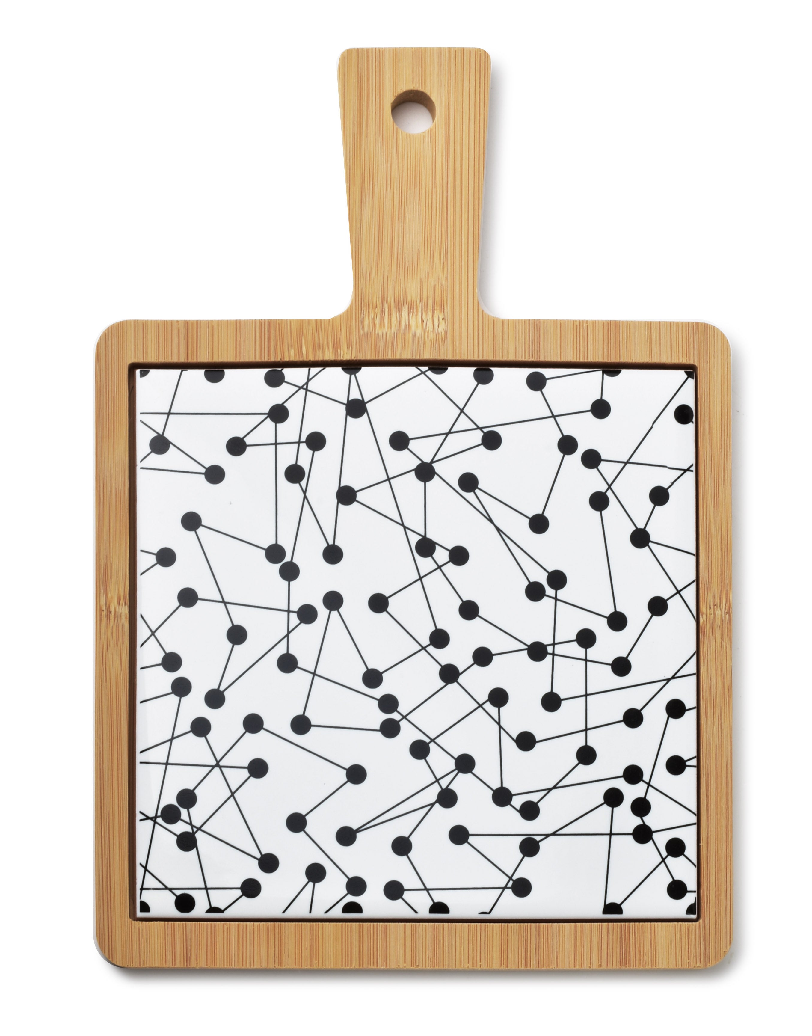 modern kitchen deska do serwowania 17x17x1cm