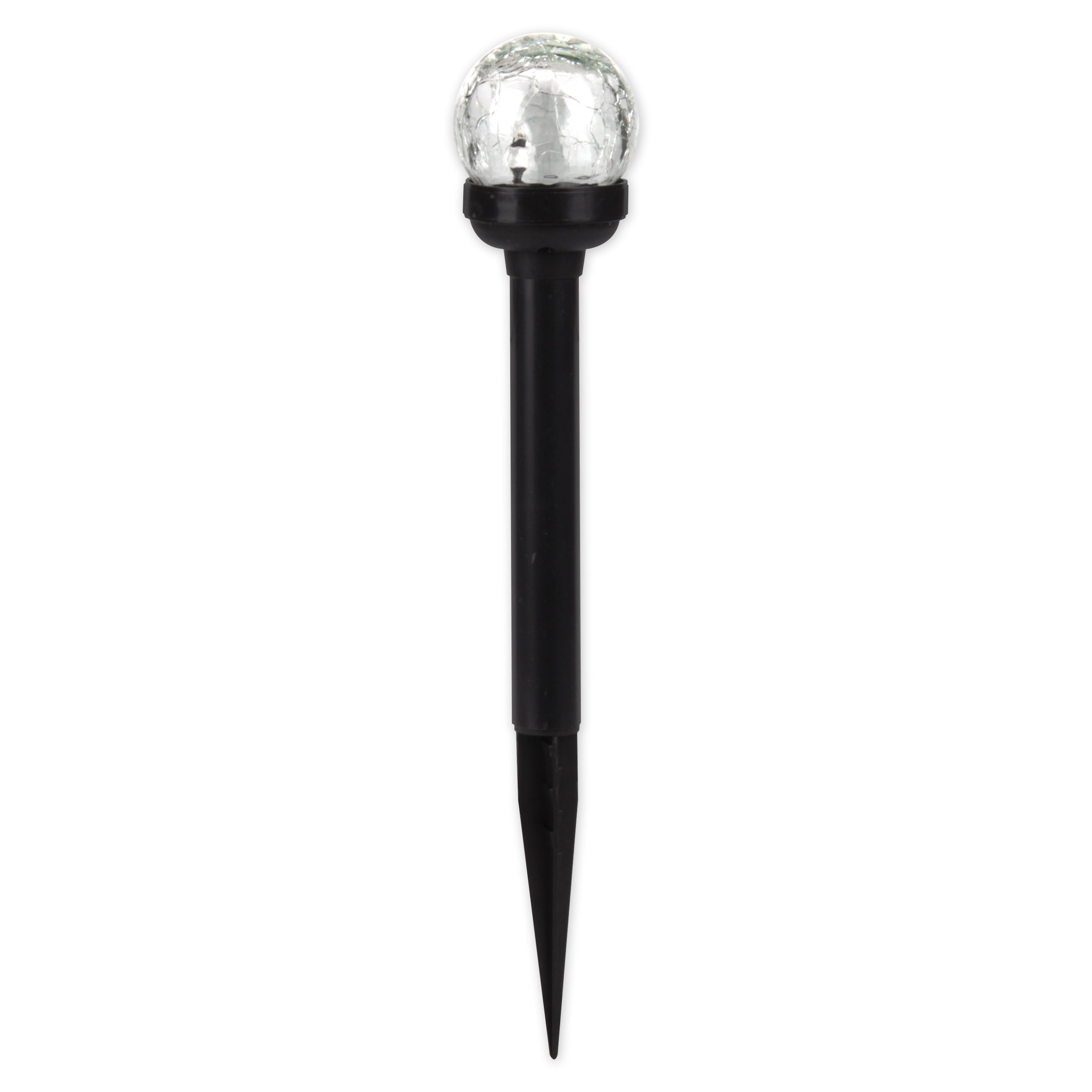 Lampa LED solarna wbijana kula szklana 6cm IP44 6000K zimna biel MasterLED
