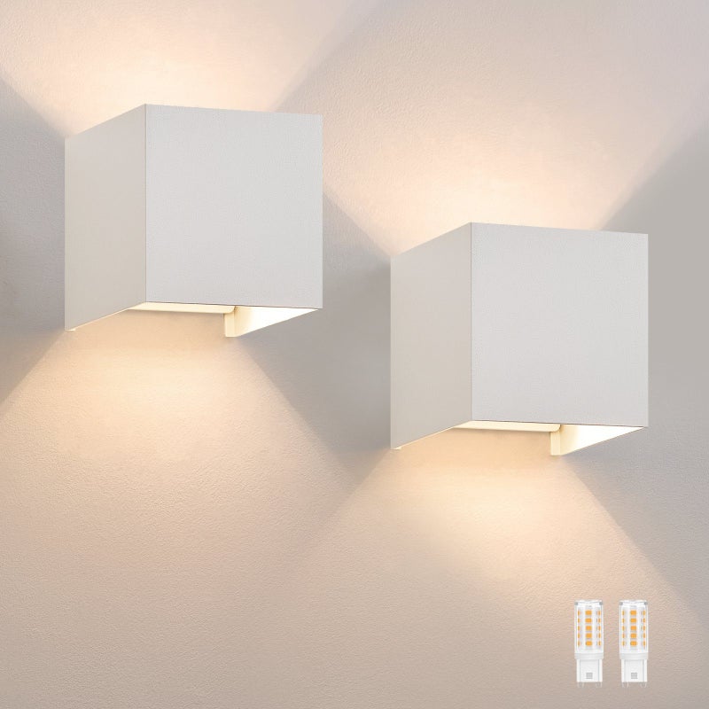 ZMH 2ER Wewnętrzna lampa ścienna LED Zewnętrzna lampa ścienna Nowoczesne światło w górę i w dół do korytarza