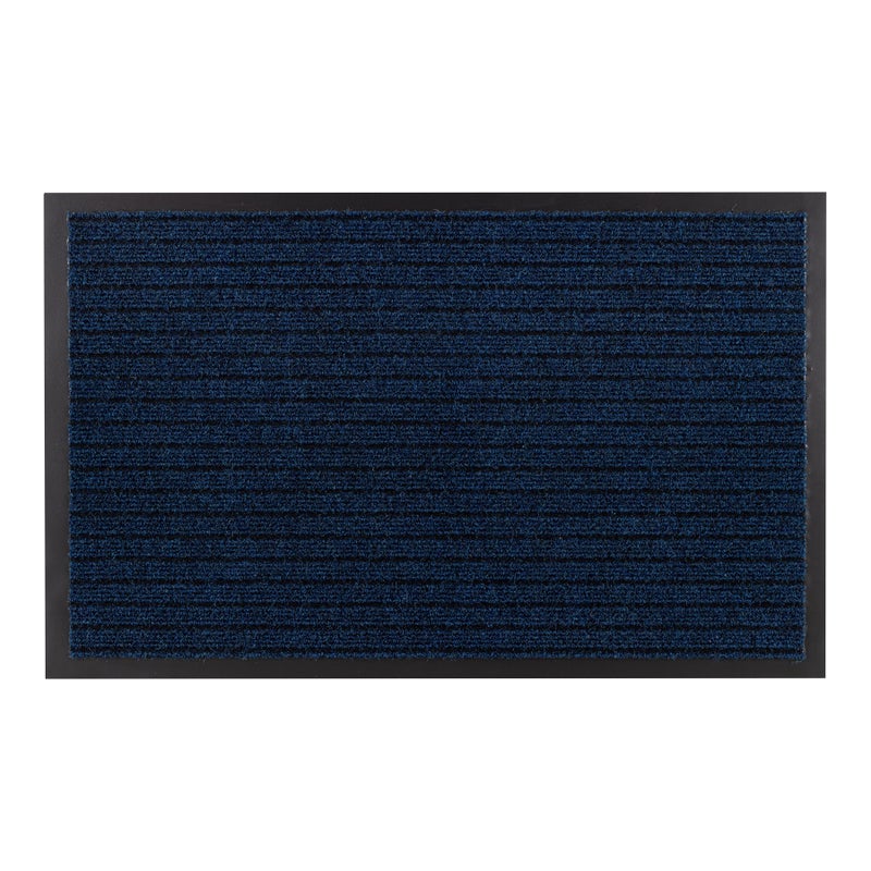 Wycieraczka DURA 5880 antypoślizgowa, zewnętrzna, wewnętrzna, na gumie - niebieski 66x185 cm