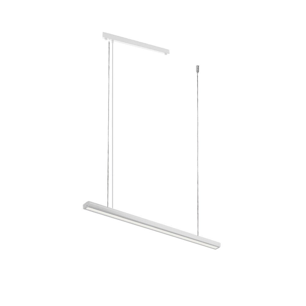 Lampa wisząca nowoczesna liniowa 90 cm biała neutralna barwa HIATE LED 18W Shilo