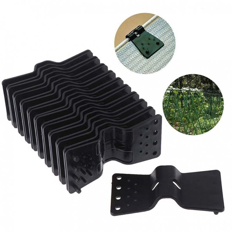 120 sztuk narzędzi ogrodowych Parasol Net Clip Motylkowy klips do szklarni Cień Tkanina Zacieniająca Siatka Klipsy do ogrodzenia Namiot zewnętrzny