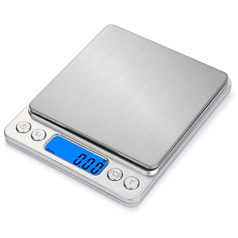 Waga precyzyjna 500g/0,01g LCD – Do kuchni, biżuterii, funkcja tary, liczenie sztuk, kompaktowa i niezawodna