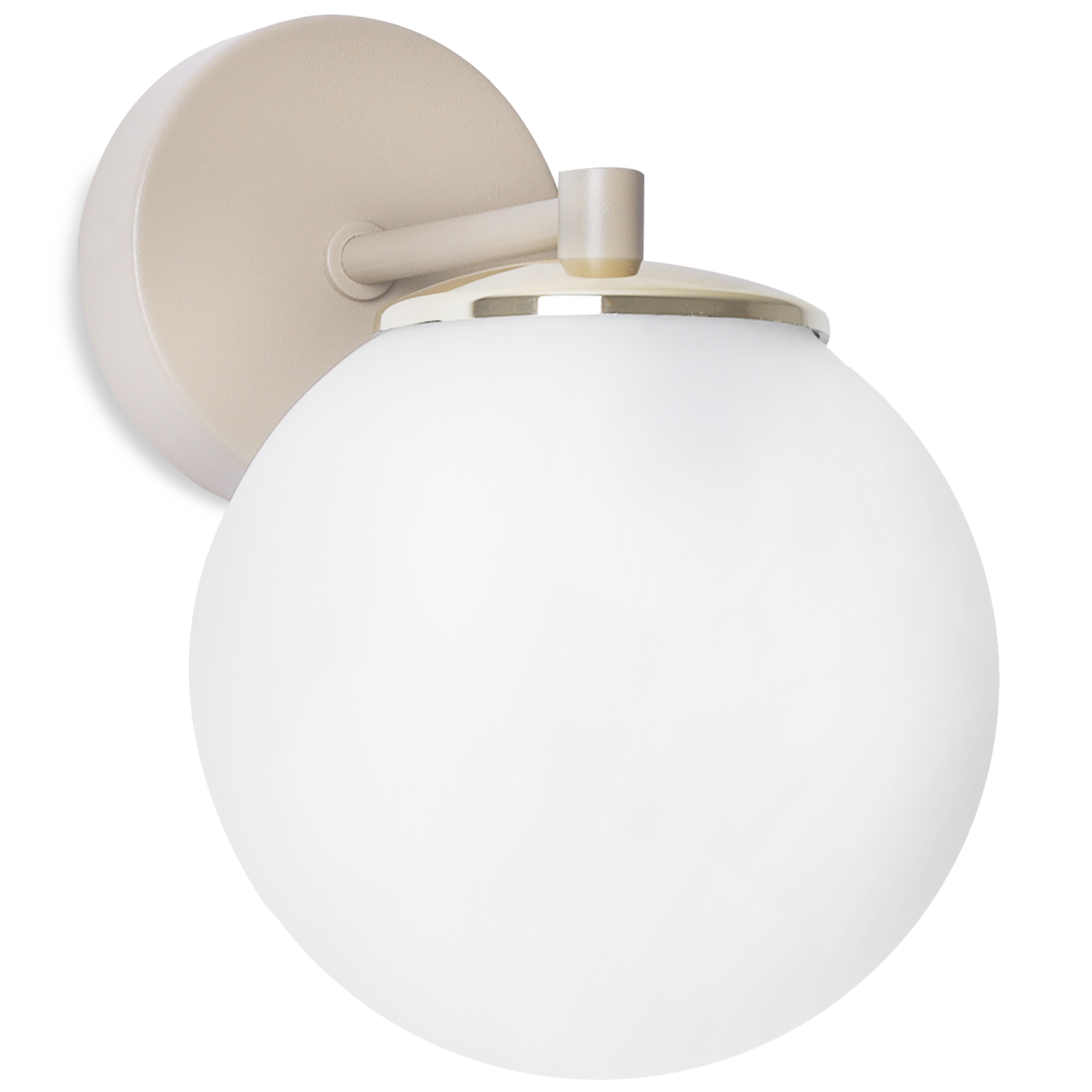 Lampa ścienna kinkiet Light Home LH Florence 1x E14 kaszmirowy/biały/złoty