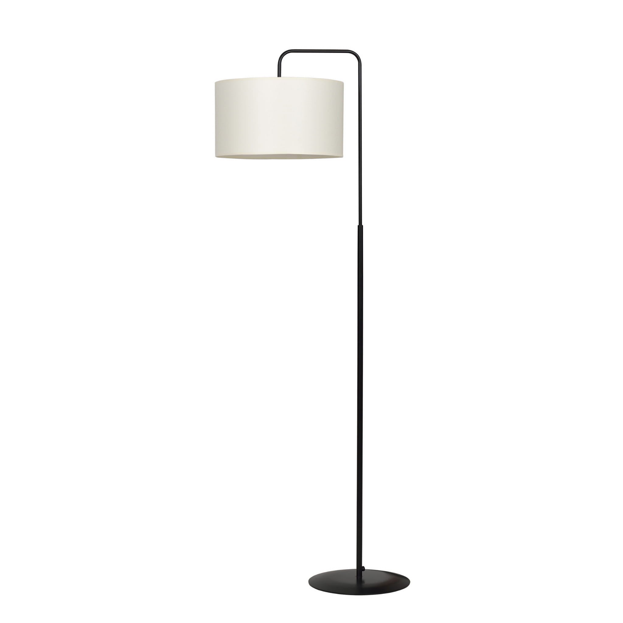 Lampa stojąca podłogowa Emibig 1xE27 60W TRAPO LP1 BLACK / ECRU 570/4