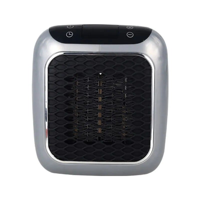 Termowentylator, mini termowentylator, łazienka, oszczędność energii, ciche ogrzewanie, 800 W, szary
